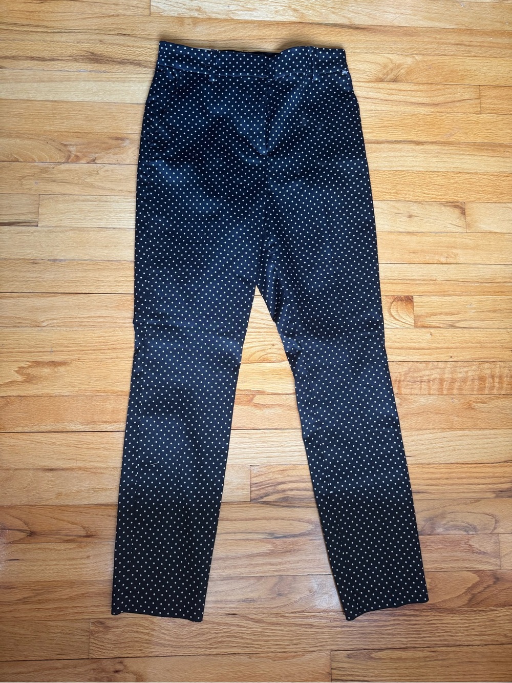 H&M Black Polka Dot Stretch Pants